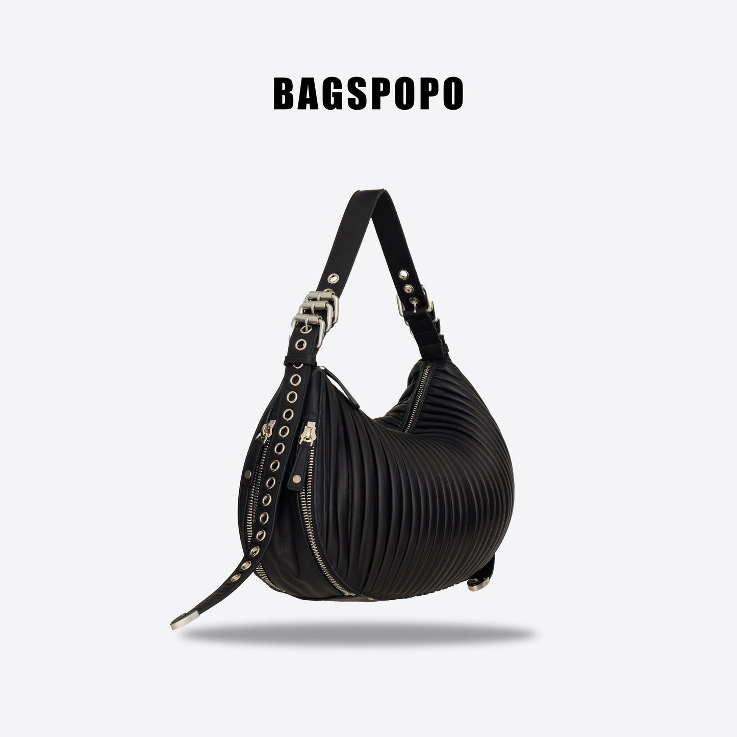 Shell Bag-Leather Shoulder Bag