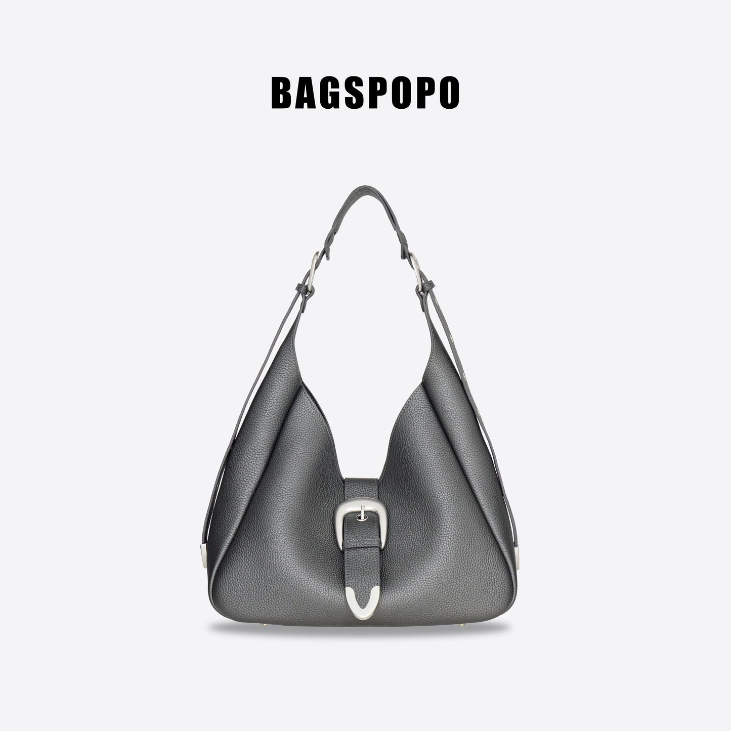 Dumpling Bag-Leather Shoulder Bag