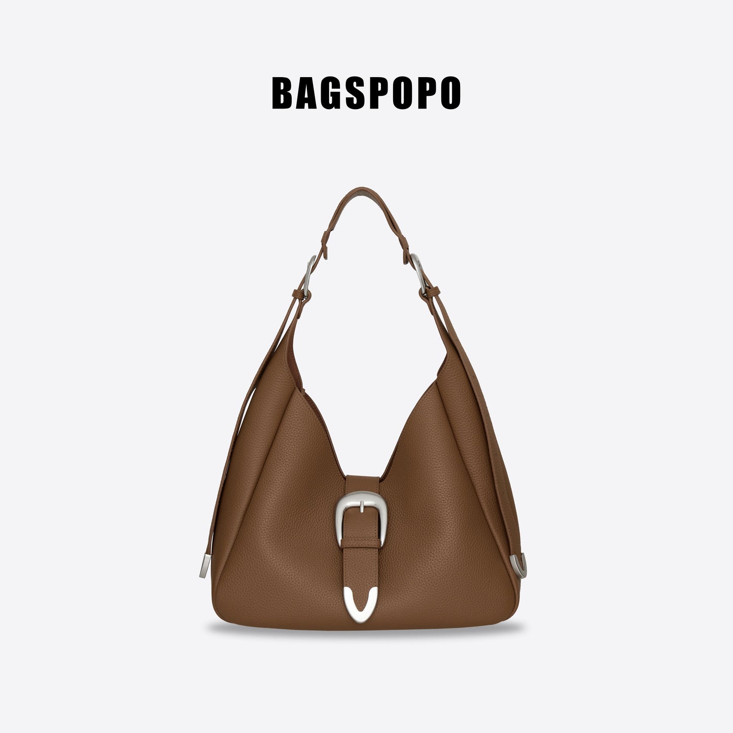 Dumpling Bag-Leather Shoulder Bag
