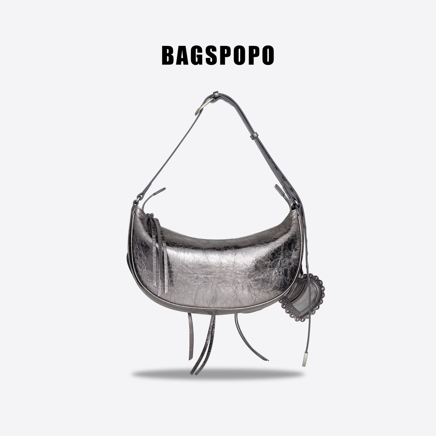 Small Chest Bag-Leather Crossbody Bag