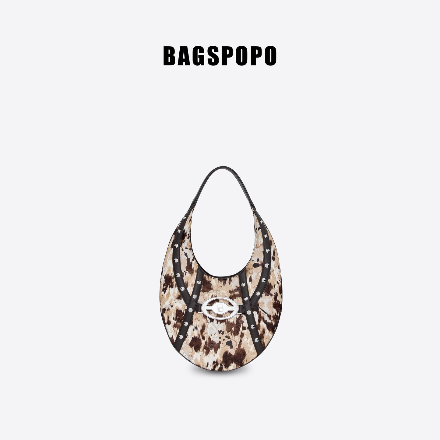 Crescent Bag-Leather Tote Bag