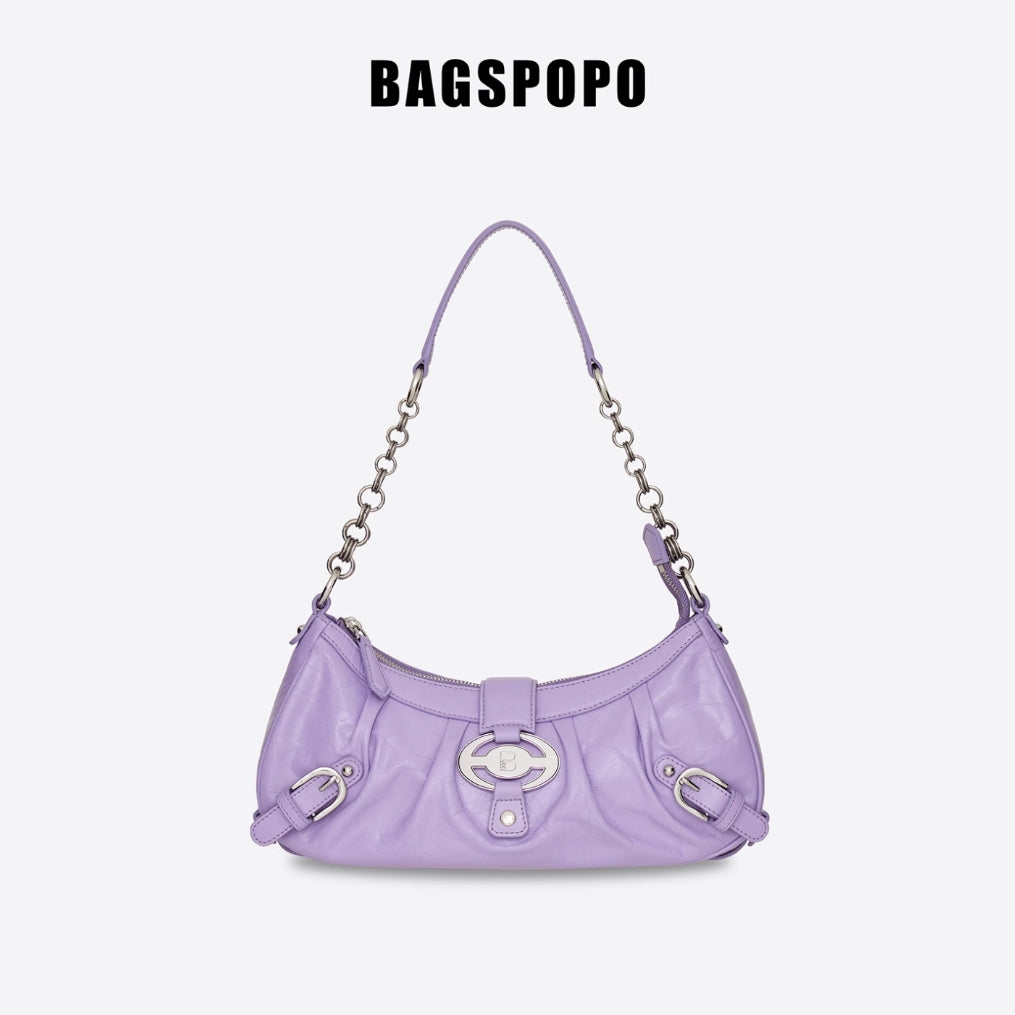 Wonton Bag-Leather Shoulder Bag
