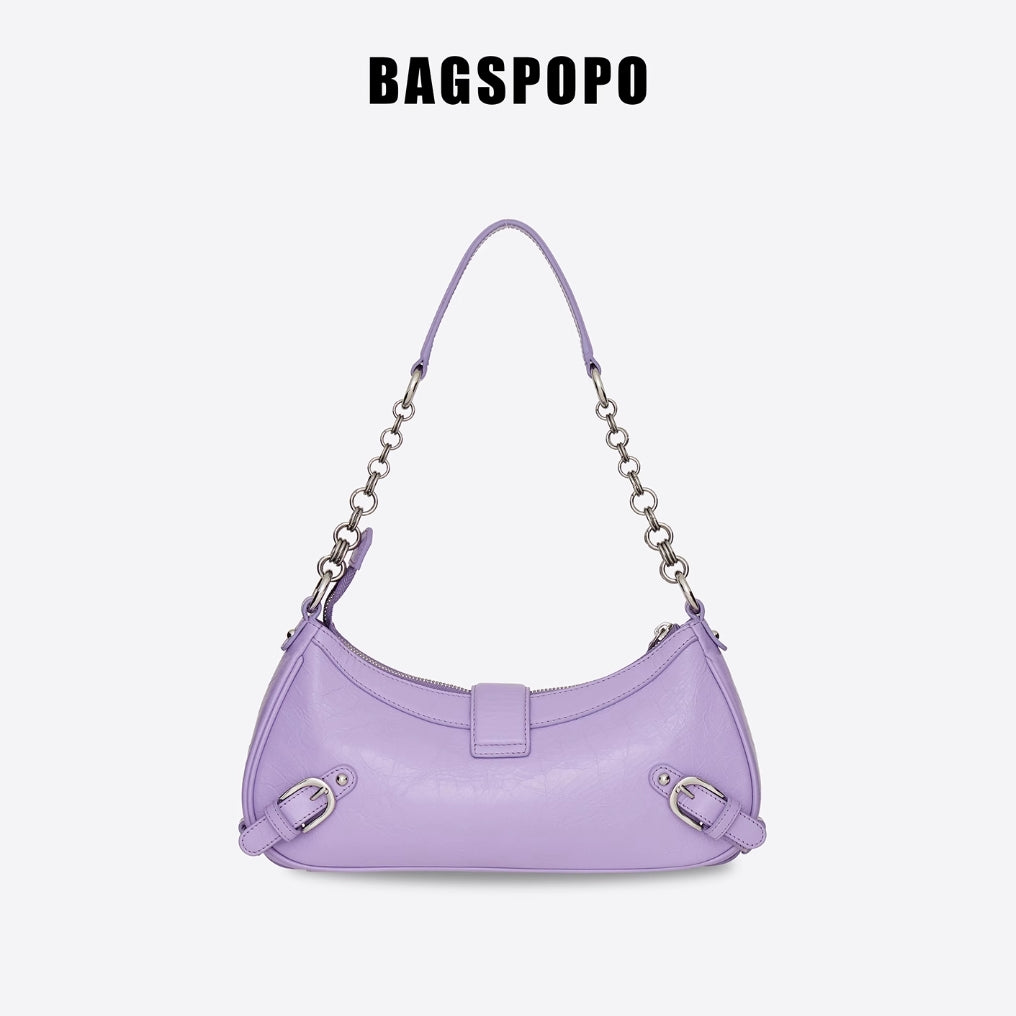 Wonton Bag-Leather Shoulder Bag