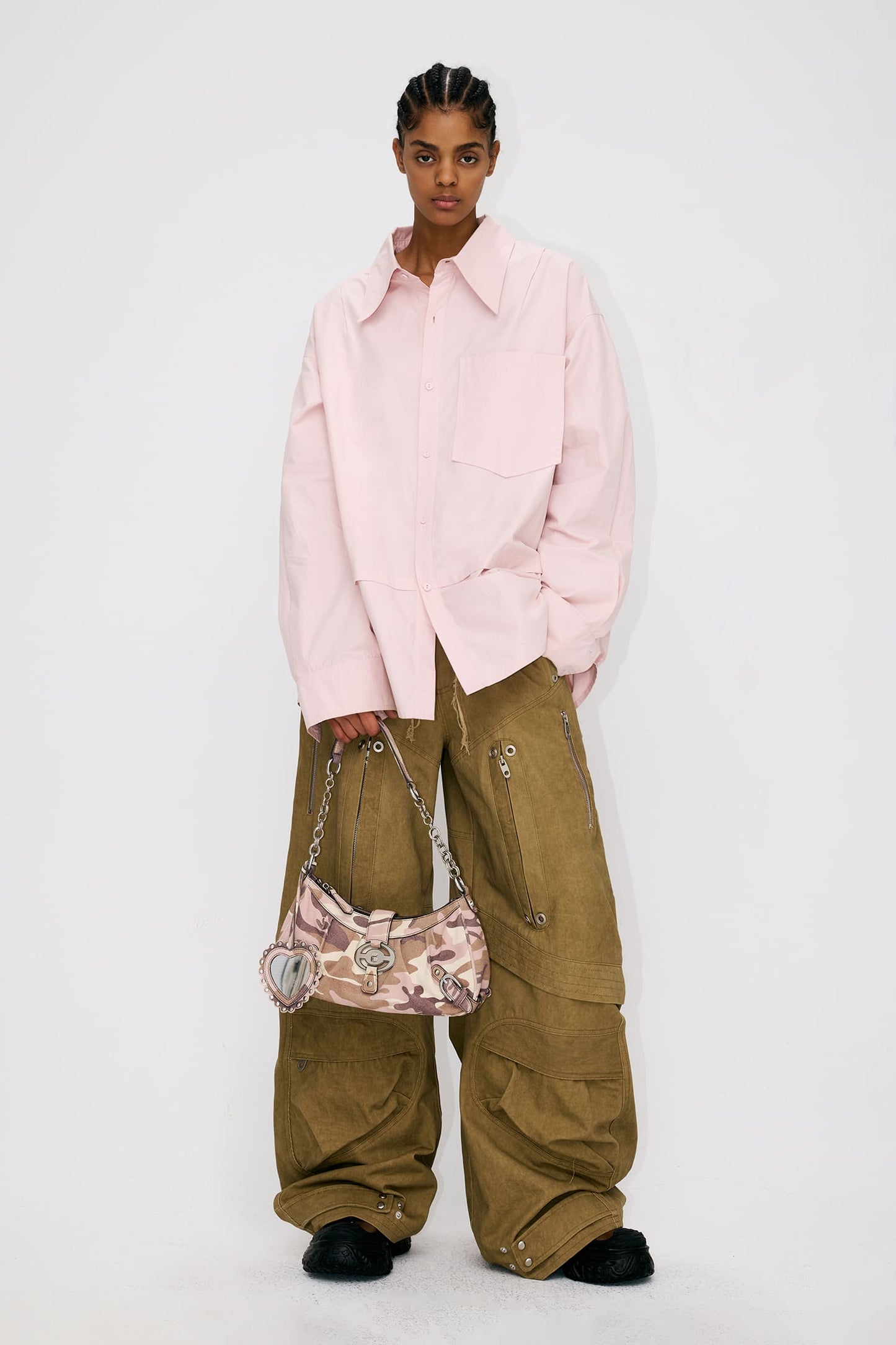 Wonton Bag-Suede Cowhide Shoulder Bag