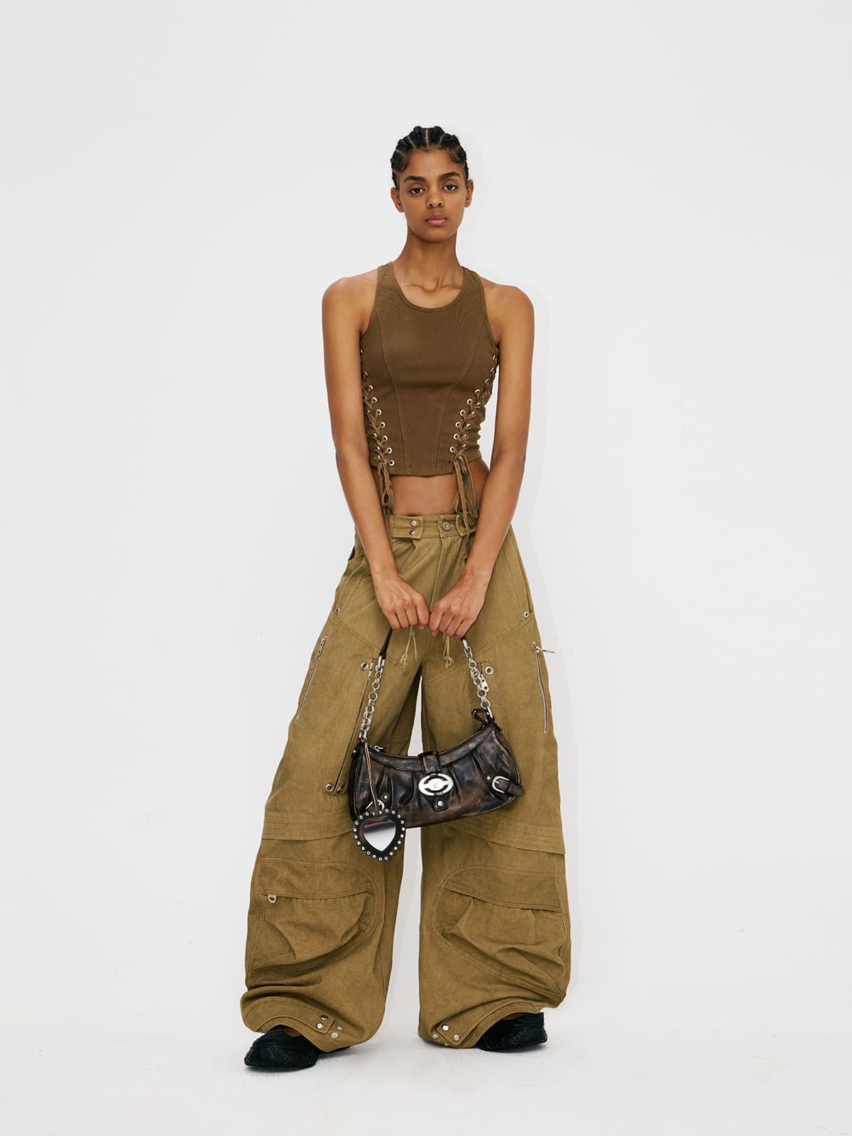 Wonton Bag-Leather Shoulder Bag