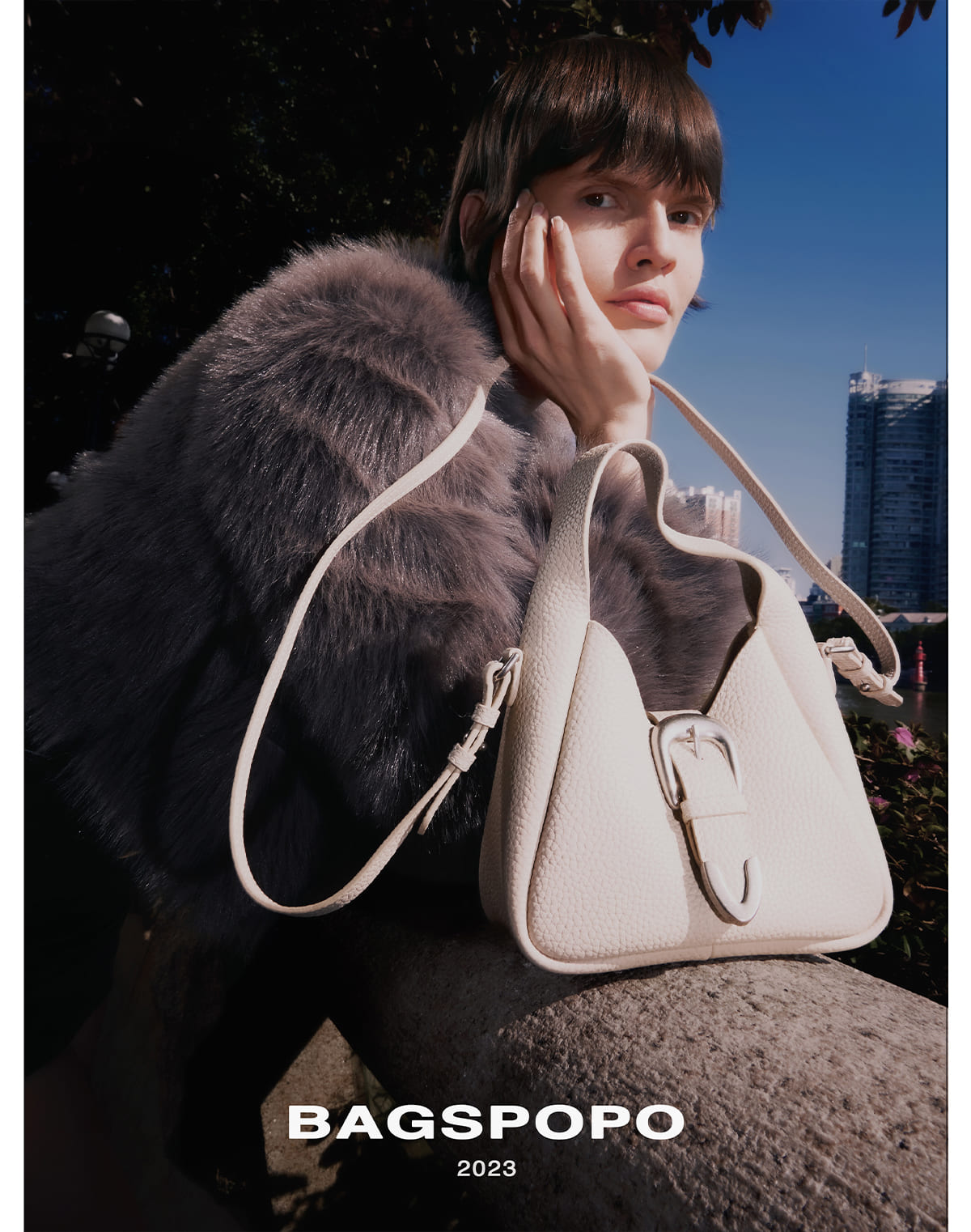Market Bag-Leather Tote Bag