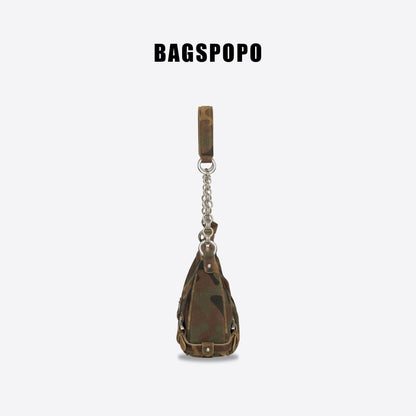 Wonton Bag-Suede Cowhide Shoulder Bag