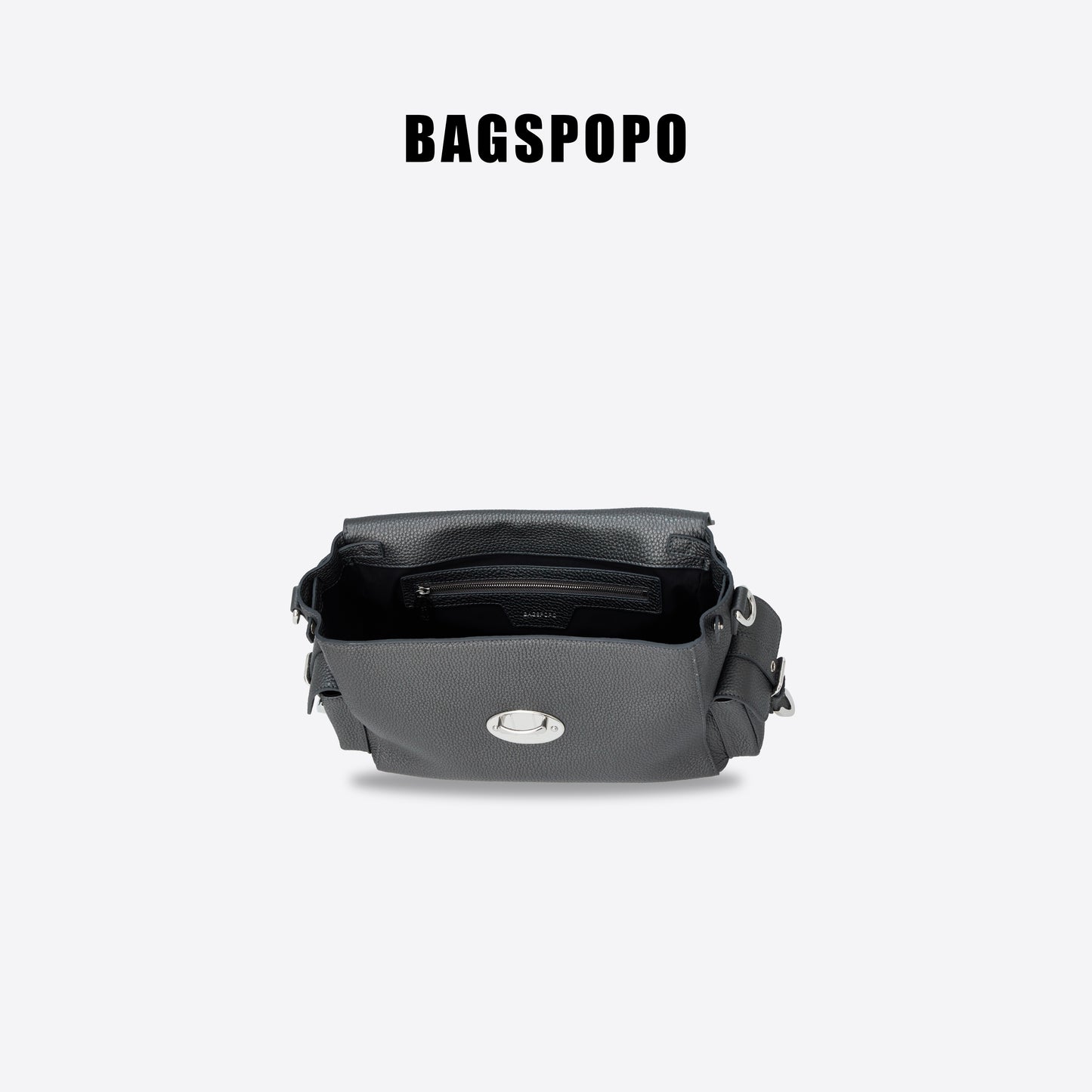 Messenger Bag-Leather Crossbody Bag