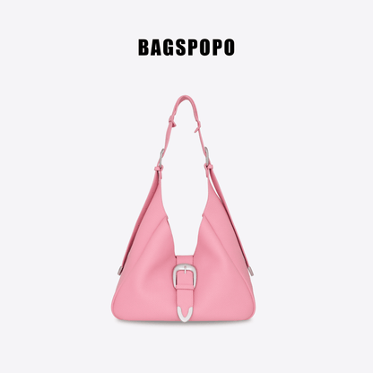 Dumpling Bag-Leather Shoulder Bag