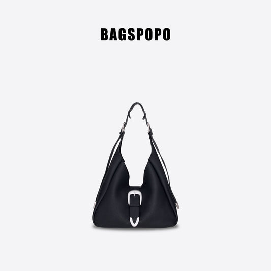 Dumpling Bag-Leather Shoulder Bag