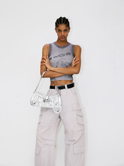 Wonton Bag-Leather Shoulder Bag