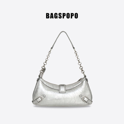 Wonton Bag-Leather Shoulder Bag